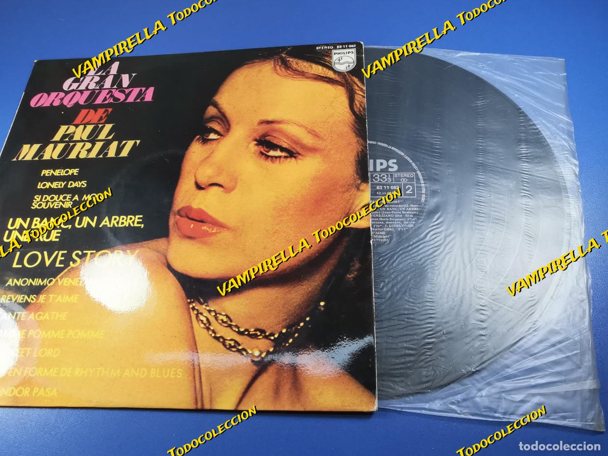 Vinyl records: La Gran Orquesta De Paul Mauriat-Philips &ndash; 63 11 082-spain 1971