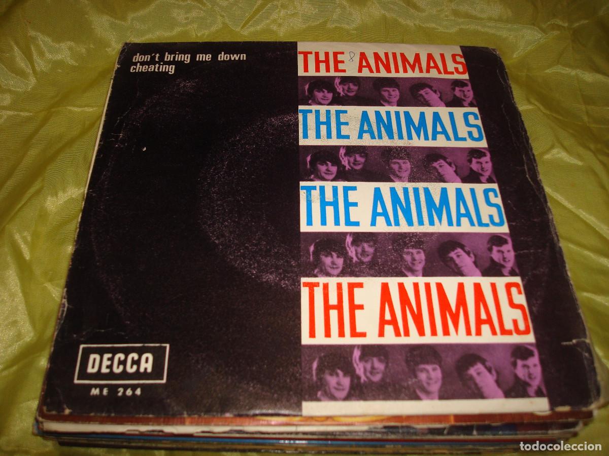Discos de vinilo: THE ANIMALS. DON&acute;T BRING ME DOWN / CHEATING. DECCA, 1966 - Foto 1