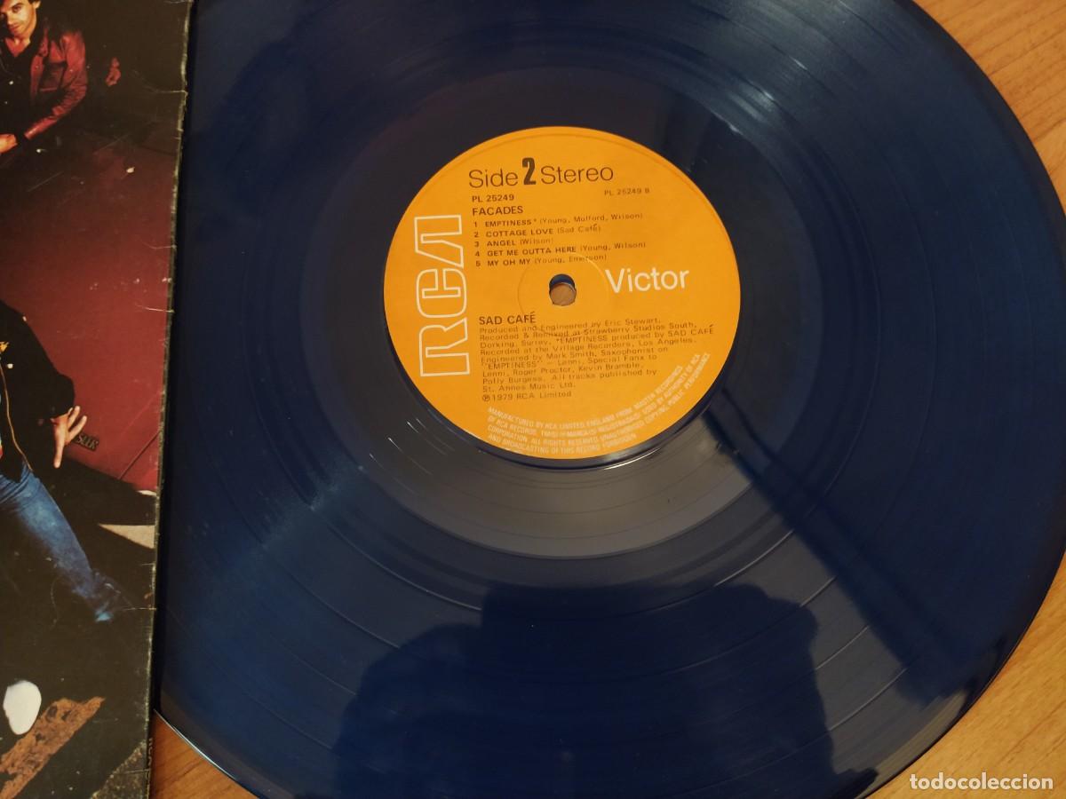 Discos de vinilo: Sad Caf&eacute; lp Rca vinilo azul - Foto 3