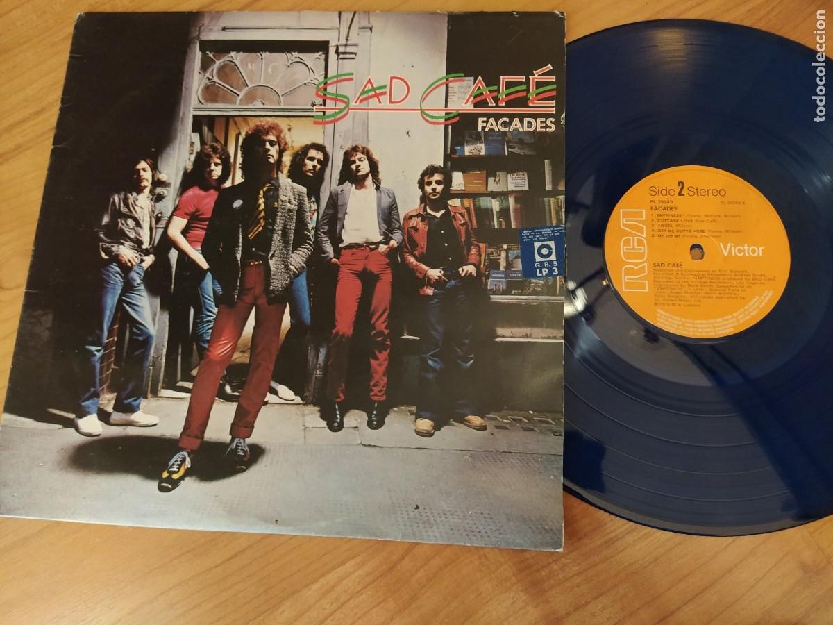 Discos de vinilo: Sad Caf&eacute; lp Rca vinilo azul - Foto 1