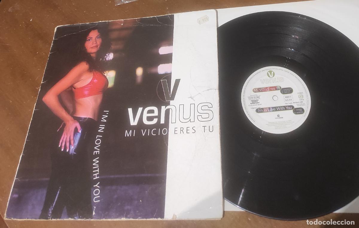Discos de vinilo: VENUS - MI VICIO ERES T&Uacute; - MAXI 1995-ESPA&Ntilde;A - Foto 1