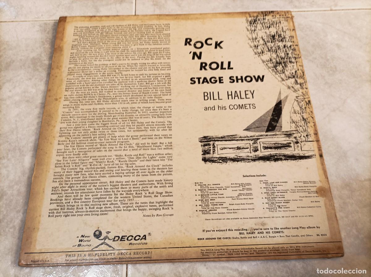 Discos de vinilo: Bill Haley Lp original Mejico-leer- - Foto 2