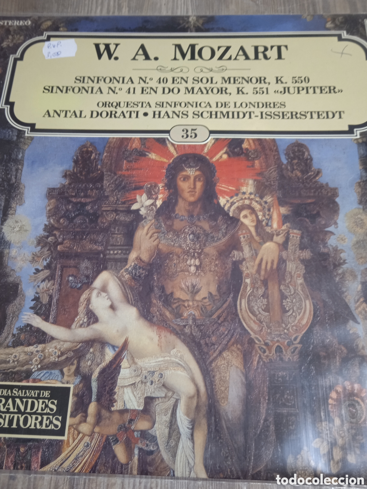Discos de vinilo: Mozart - sinfon&iacute;a n40 - Foto 1