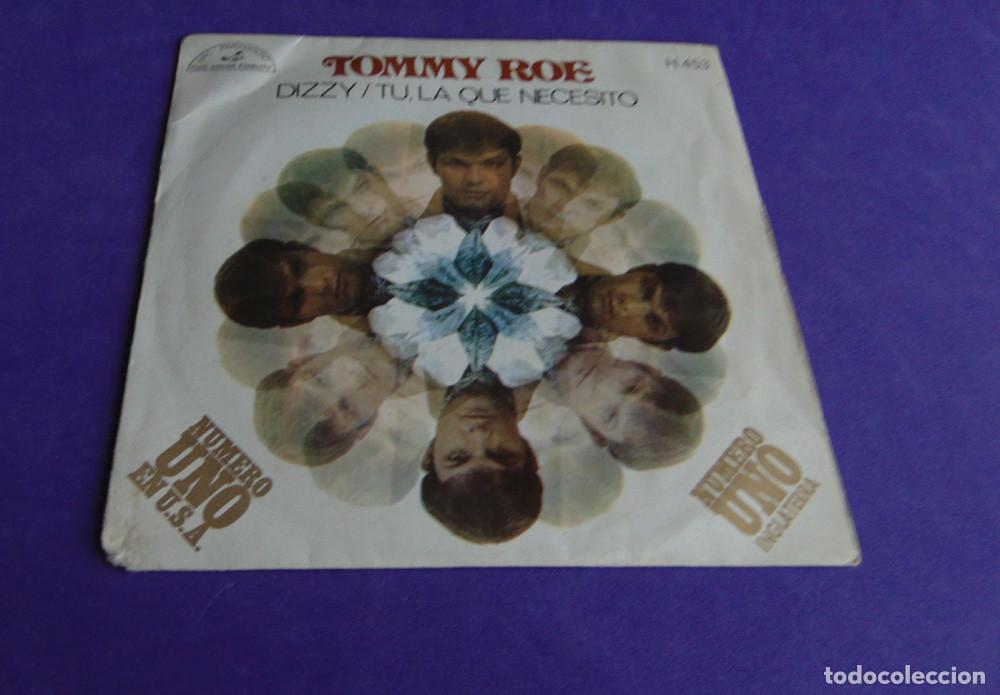 Discos de vinilo: Tommy Roe &ndash; Dizzy - SINGLE 1969 - Foto 5
