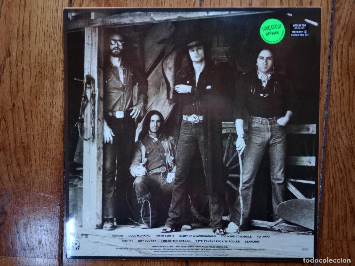 Discos de vinilo: Blackfoot - marauder - Foto 2