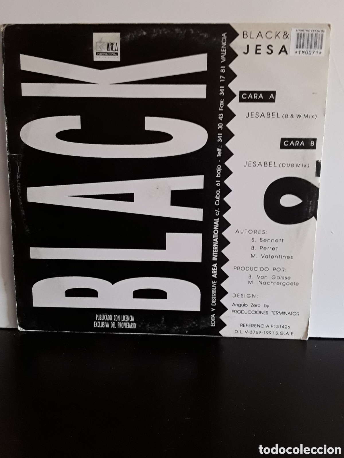 Discos de vinilo: Black & White &lrm;&ndash; Jesabel - Foto 2