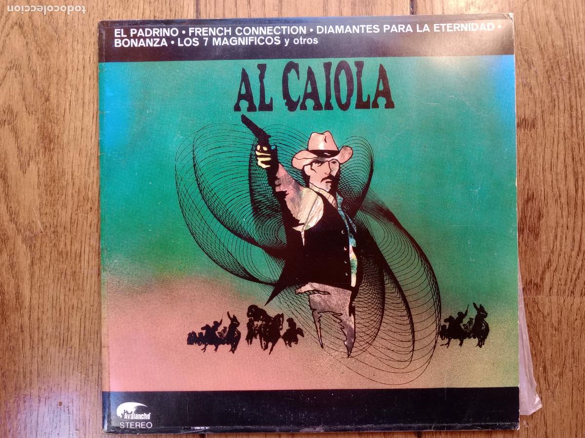 Discos de vinilo: Al Caiola - el padrino + mannix + Bonanza +.... - Foto 1