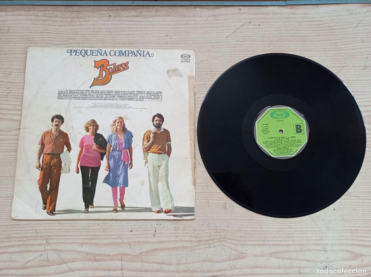 Discos de vinilo: Peque&ntilde;a Compa&ntilde;ia - Boleros LP - Foto 2