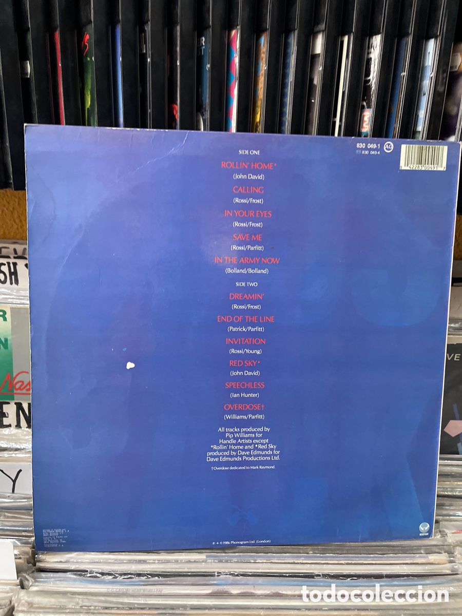 Discos de vinilo: Status quo in the army now - Foto 2