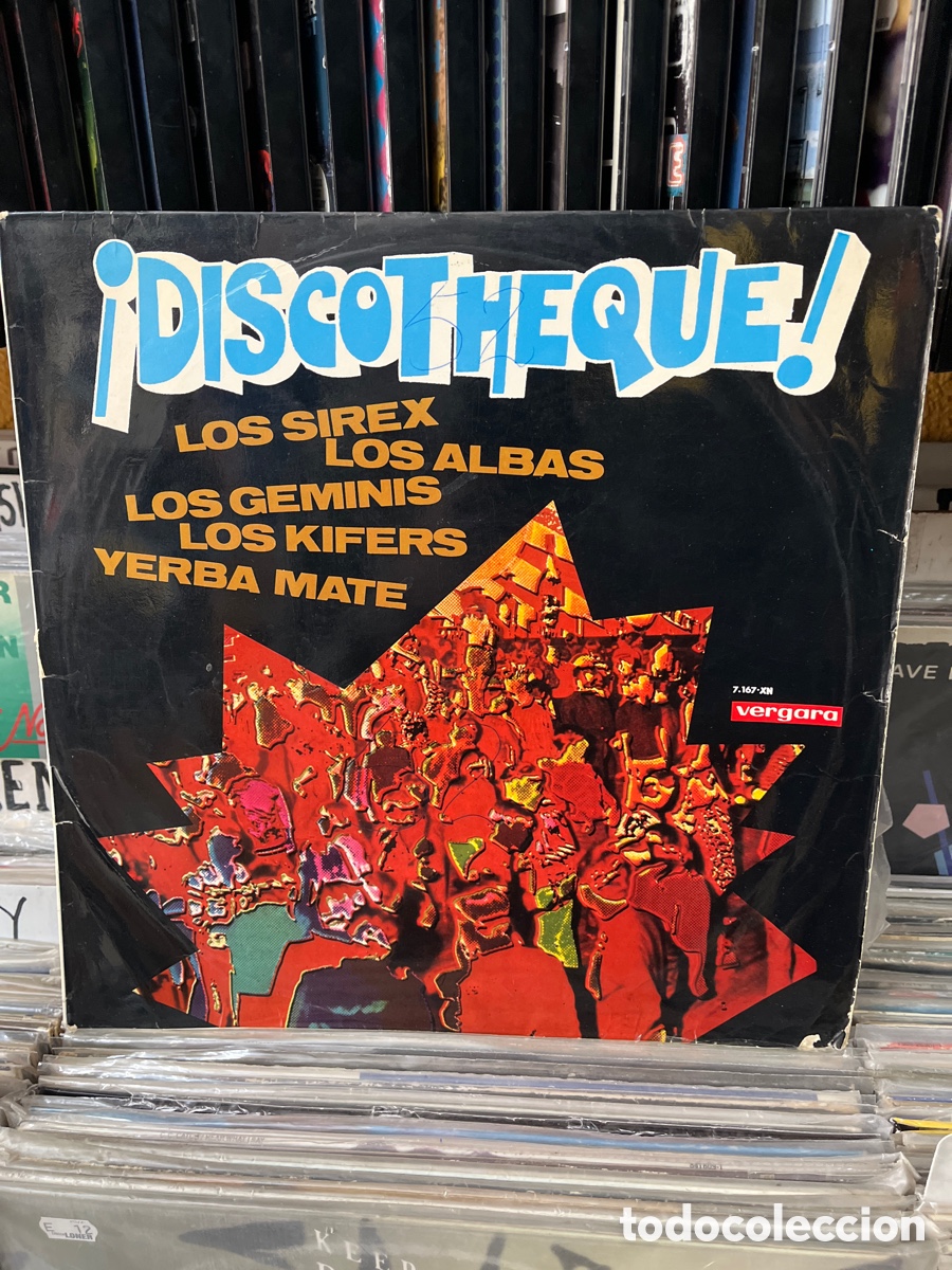 Discos de vinilo: Discotheque los sirex los albas los geminis - Foto 1