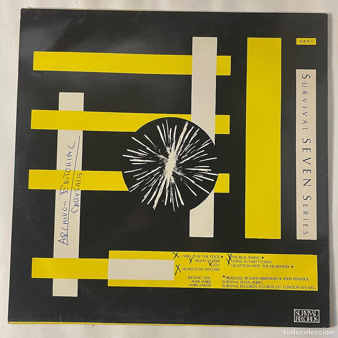 Discos de vinilo: RICHARD BONE - EXSPECTACLE / LP SURVIVAL RECORDS 1985/ UK - Foto 2