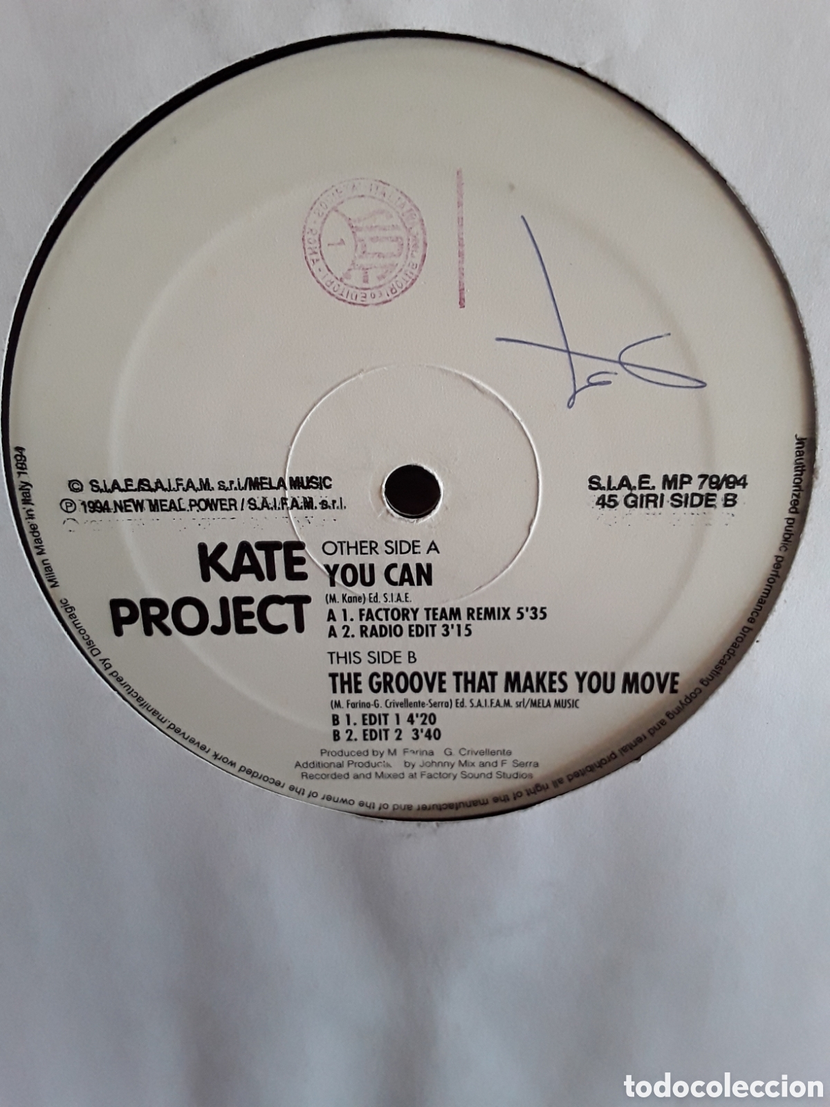 Discos de vinilo: Kate Project &lrm;&ndash; You Can - Foto 1