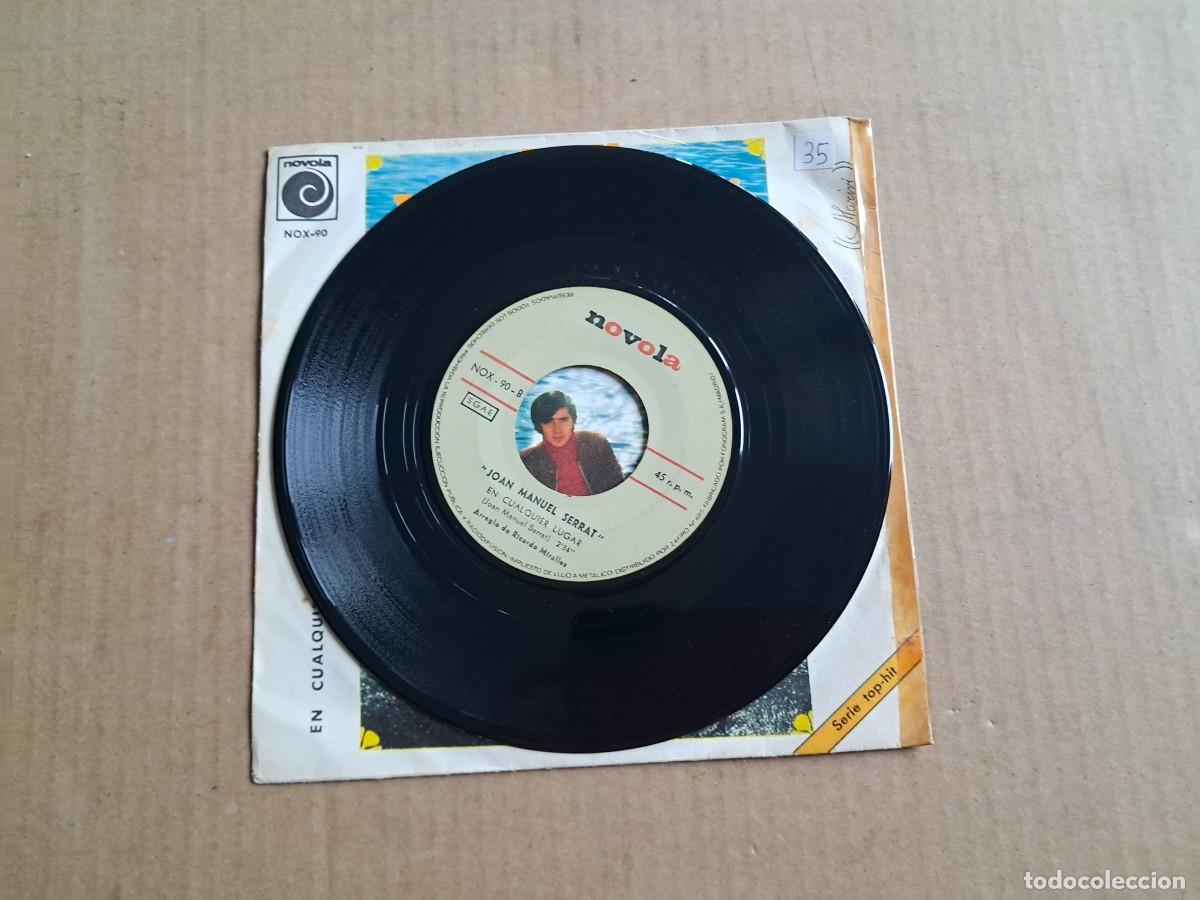 Discos de vinilo: JOAN MANUEL SERRAT - LA PALOMA SINGLE 1969 - Foto 2