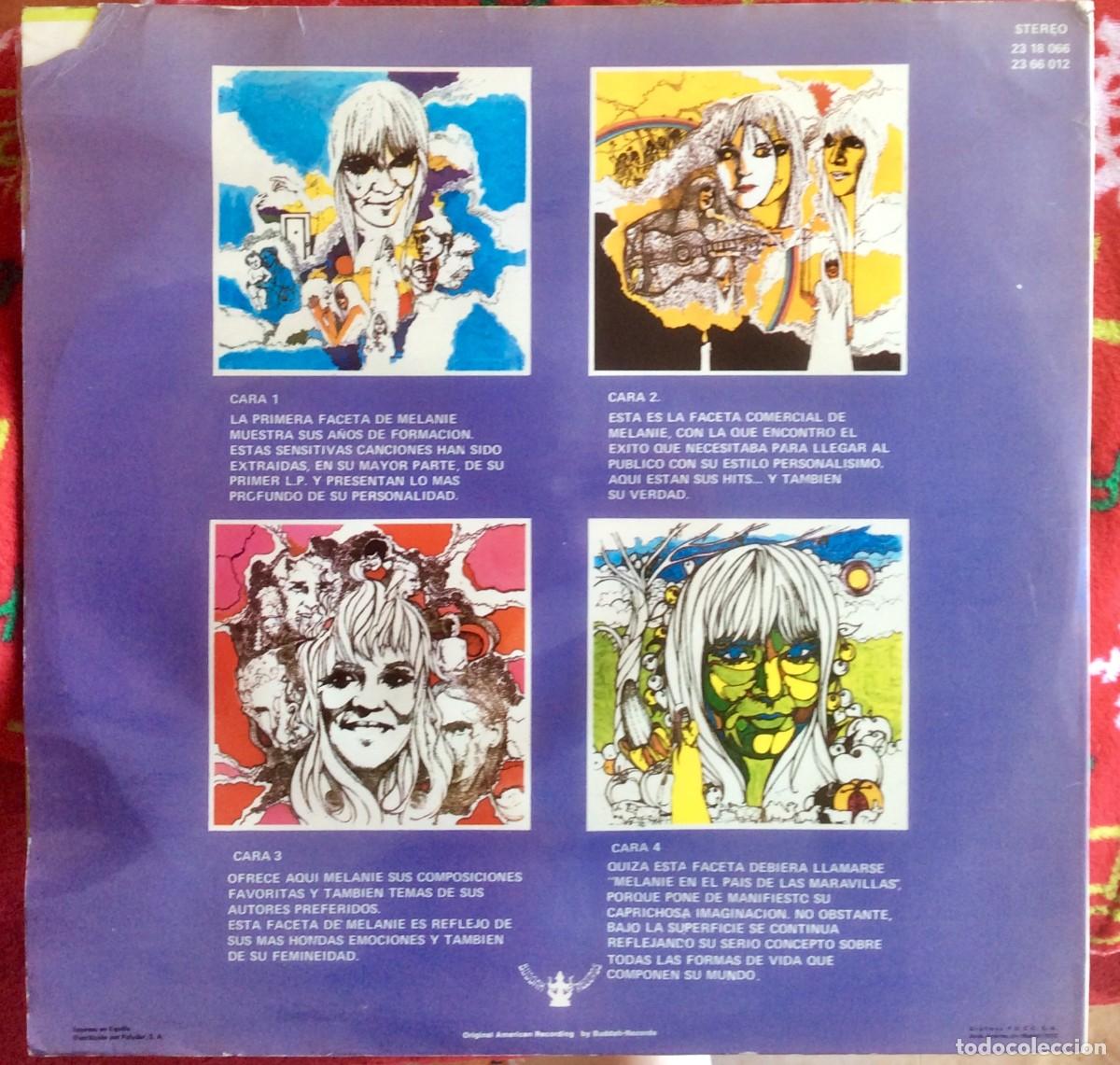 Discos de vinilo: MELANIE // Espa&ntilde;a 1972 vg ++ 2Lp gat - Foto 3