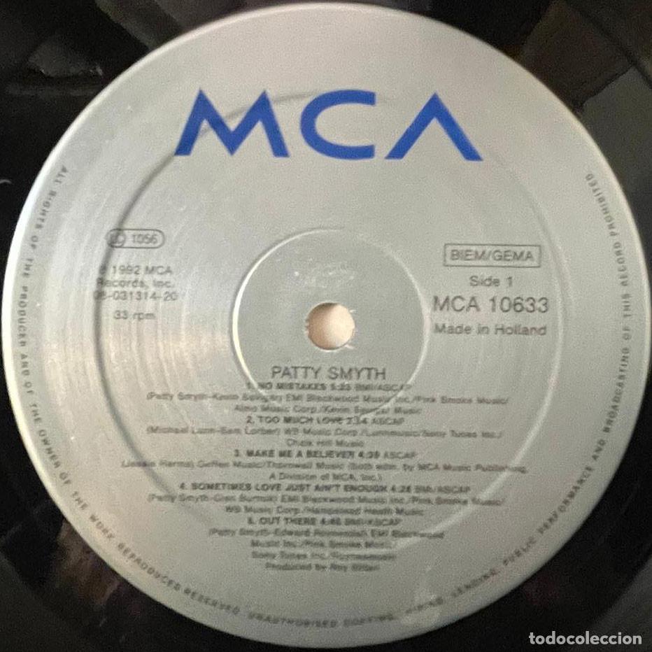 Discos de vinilo: PATTY SMYTH - PATTY SMYTH / LP MCA 1992 / EU - Foto 3