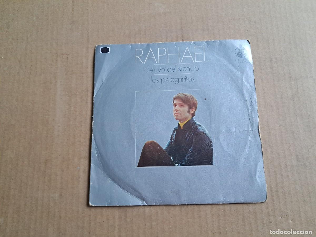 Discos de vinilo: RAPHAEL - DELUYA DEL SILENCIO SINGLE 1970 - Foto 1