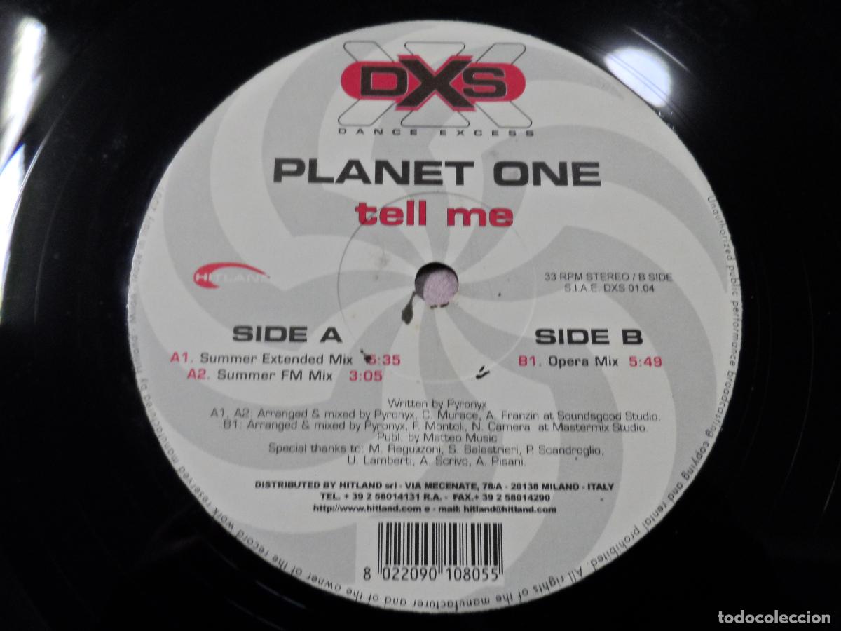 Discos de vinilo: Planet One &ndash; Tell Me - Foto 3