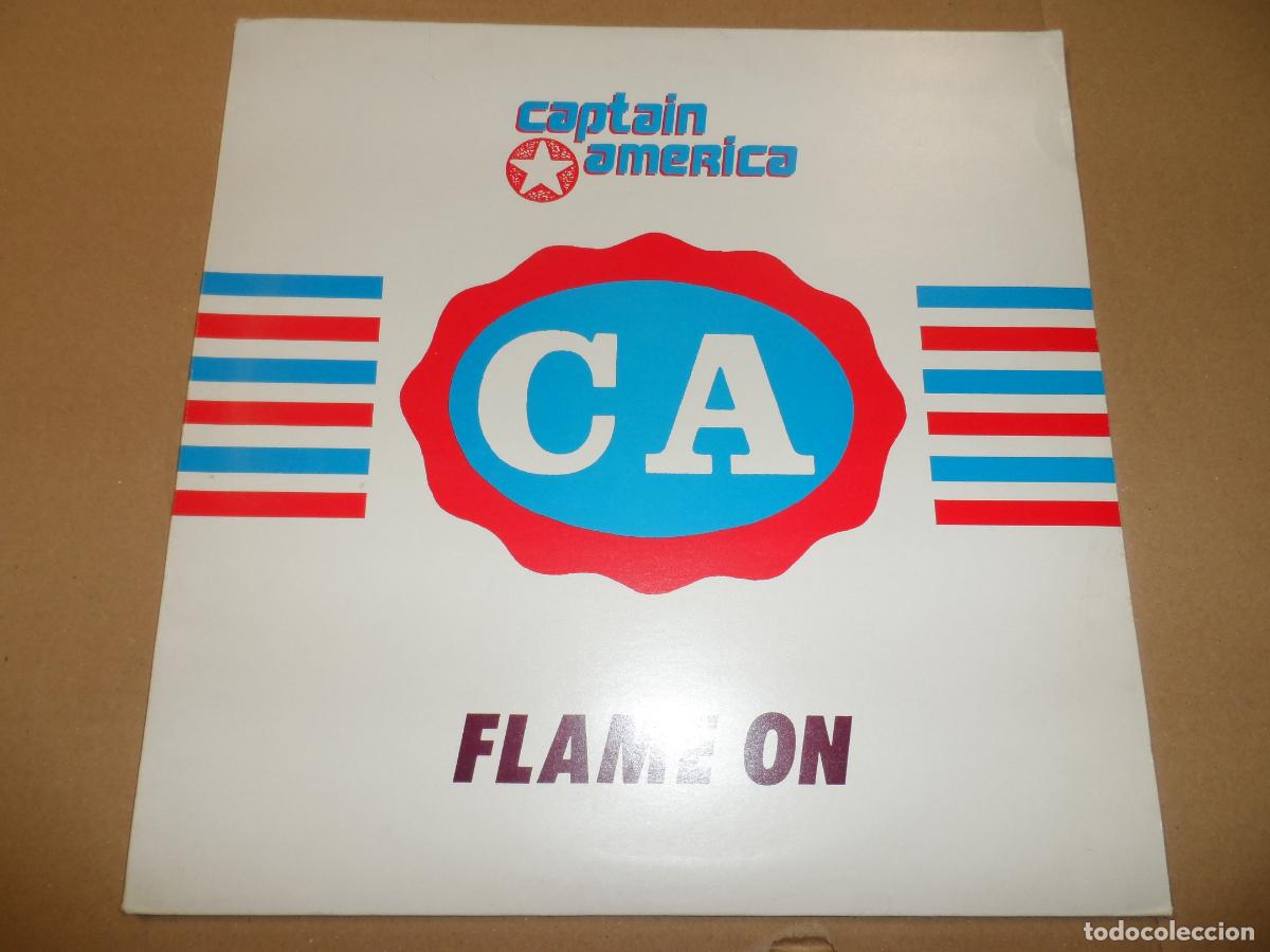 Discos de vinilo: CAPTAIN AMERICA - FLAME ON - Foto 1