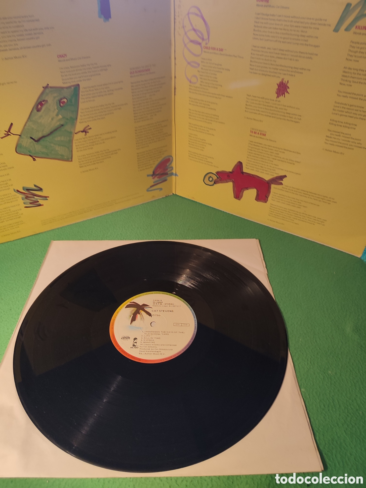 Discos de vinilo: Cat Stevens - Izitso vinilo Lp - Foto 2