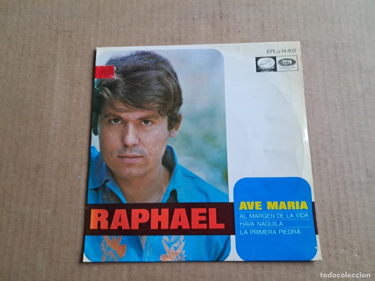 Discos de vinilo: RAPHAEL - AVE MARIA EP 4 TEMAS 1968 - Foto 1