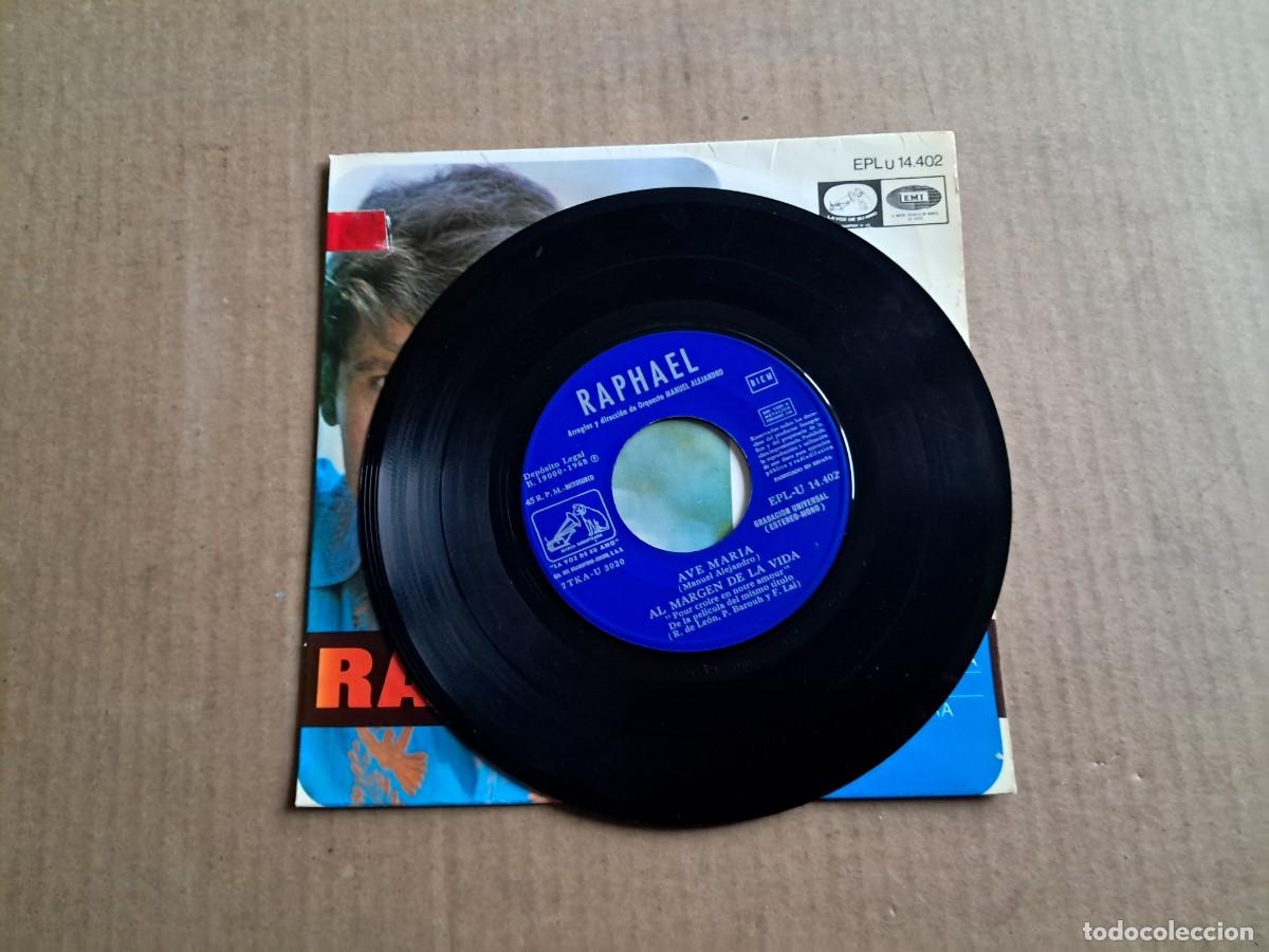 Discos de vinilo: RAPHAEL - AVE MARIA EP 4 TEMAS 1968 - Foto 2