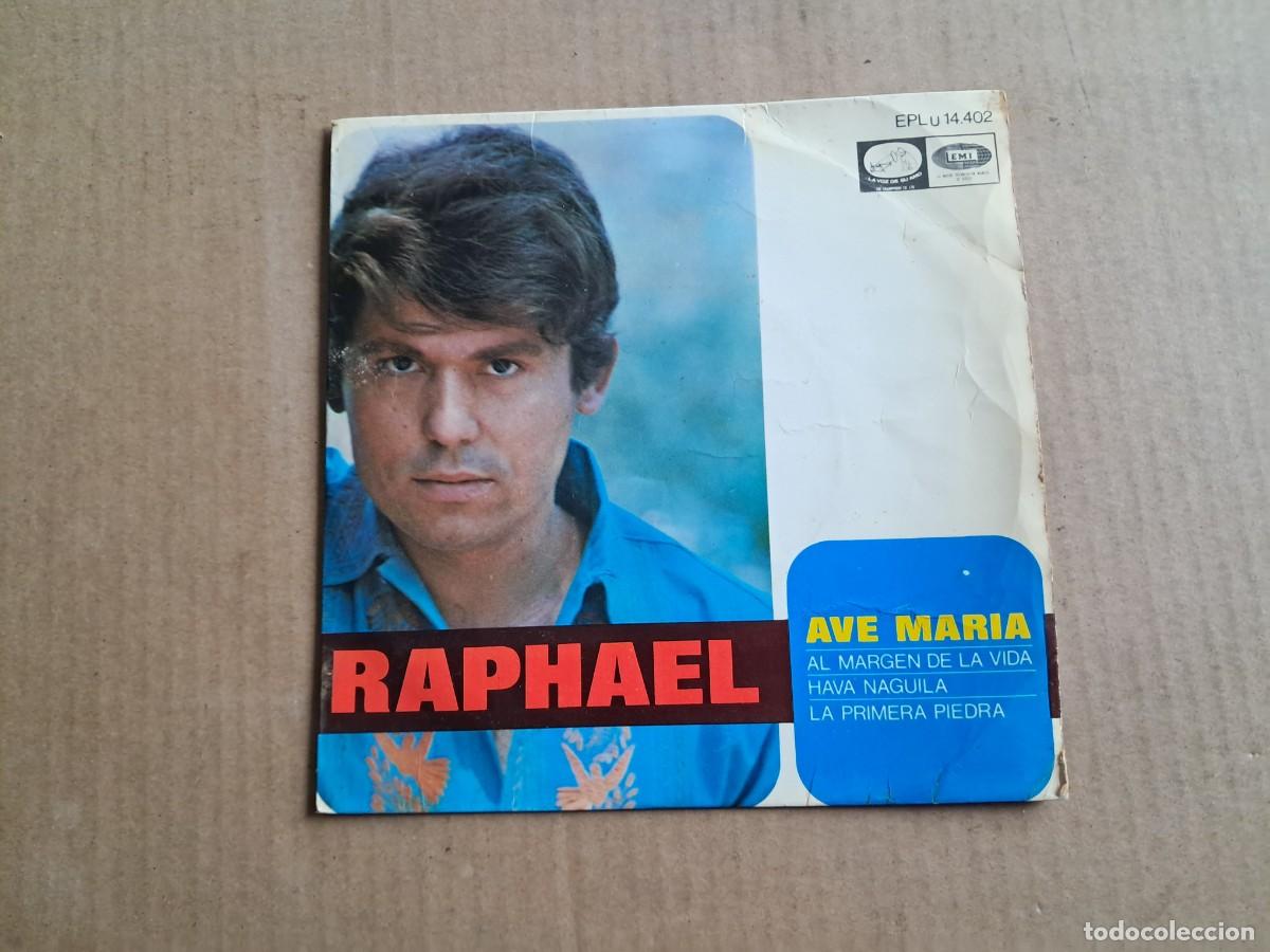 Discos de vinilo: RAPHAEL - AVE MARIA EP 4 TEMAS 1968 - Foto 1