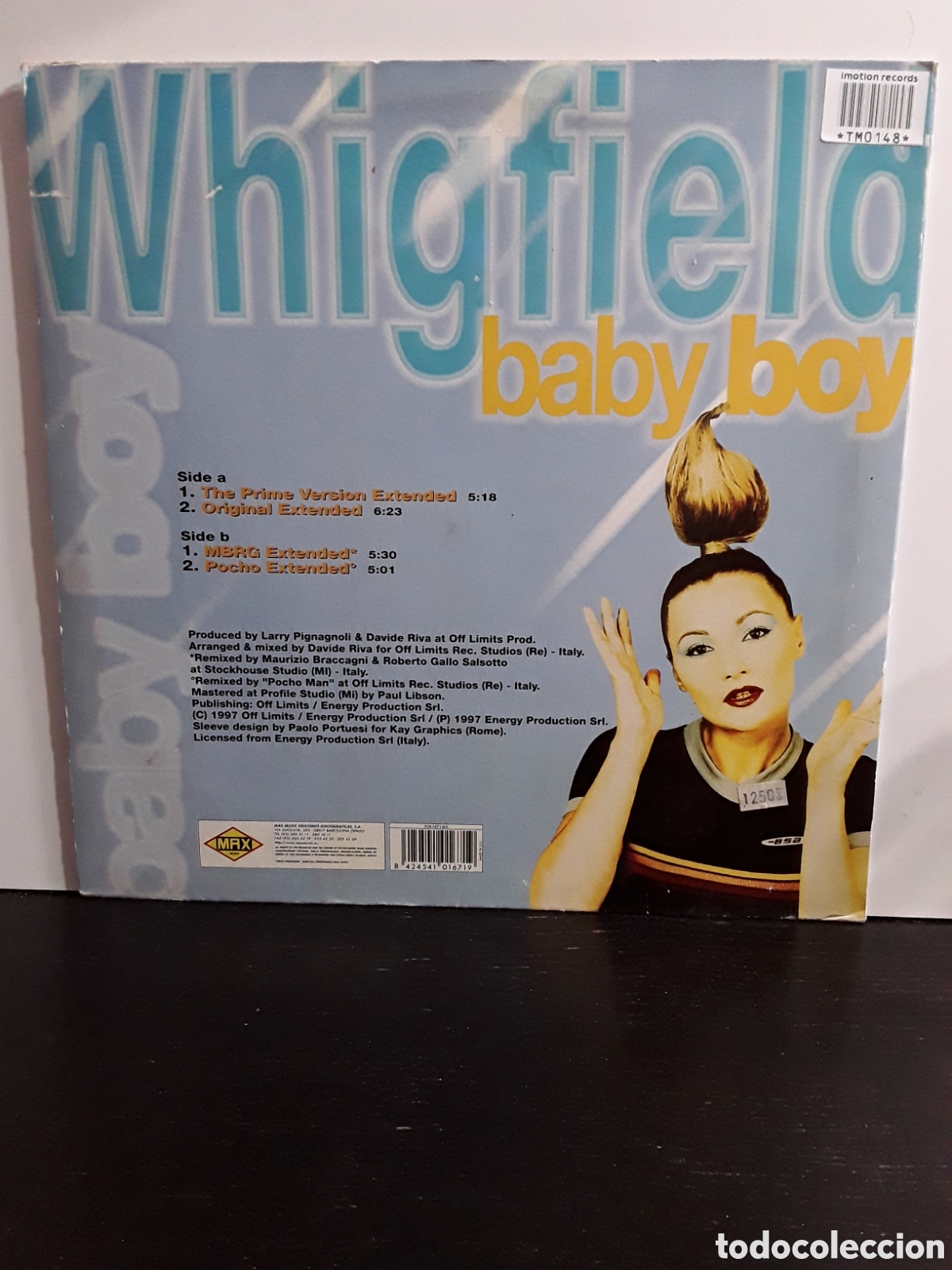 Discos de vinilo: Whigfield &lrm;&ndash; Baby Boy - Foto 2