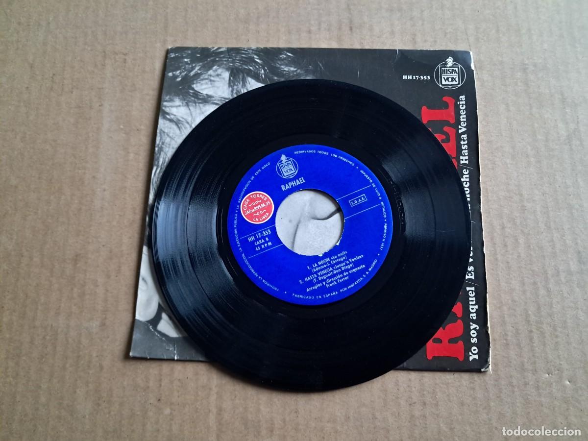 Discos de vinilo: RAPHAEL - YO SOY AQUEL EP 4 TEMAS 1966 - Foto 2