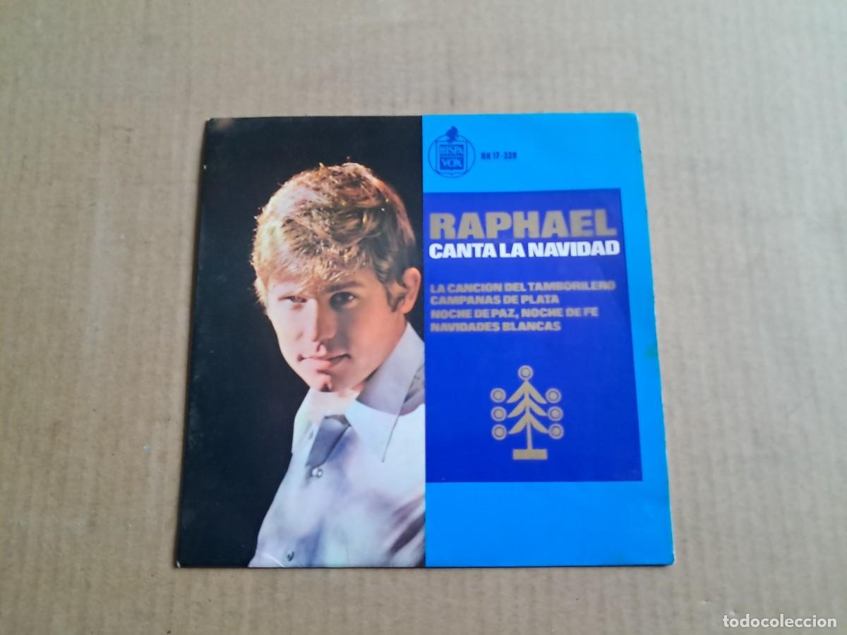 Discos de vinilo: RAPHAEL - CANTA LA NAVIDAD EP 4 TEMAS 1965 - Foto 1