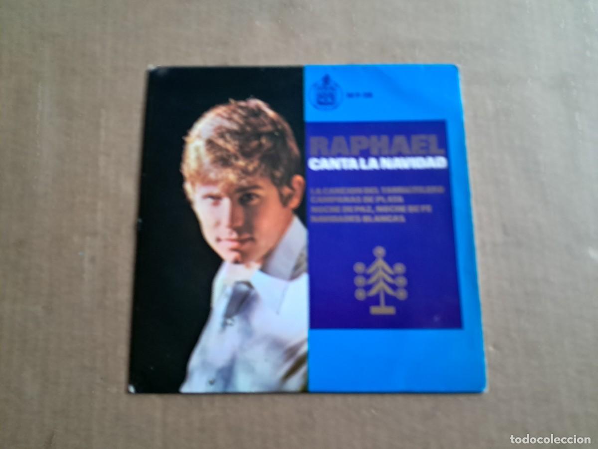 Discos de vinilo: RAPHAEL - CANTA LA NAVIDAD EP 4 TEMAS 1965 - Foto 1