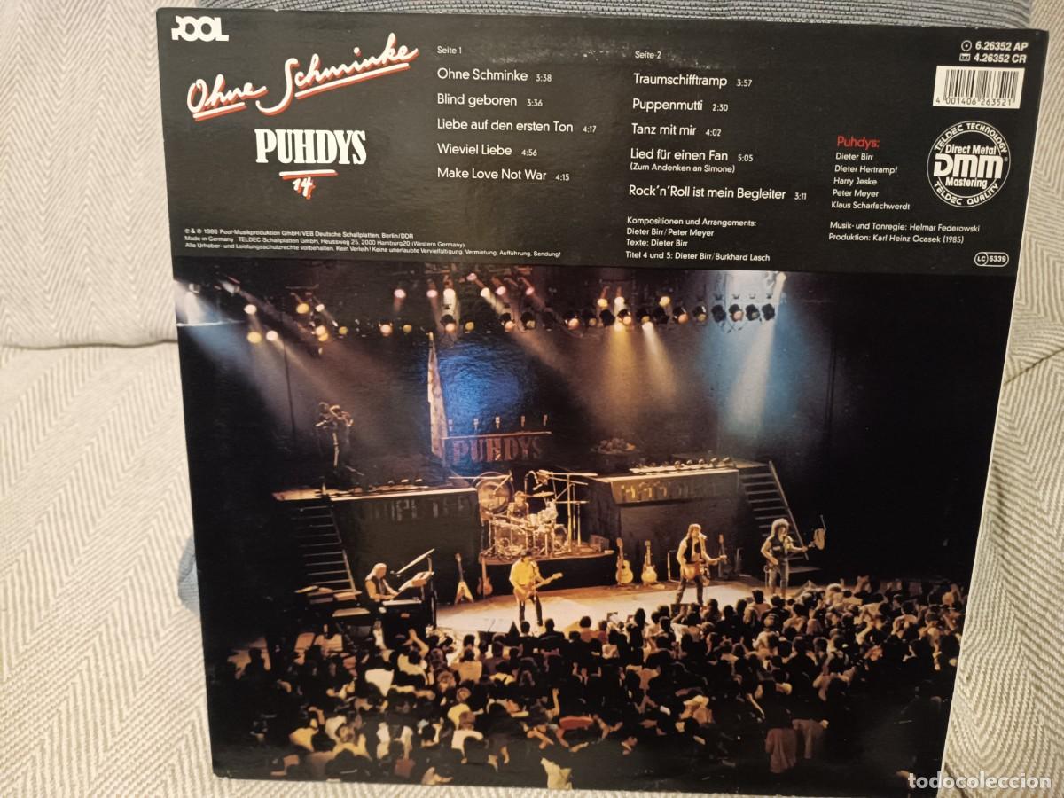 Discos de vinilo: Puhdys Ohne Schminke...... - Foto 2
