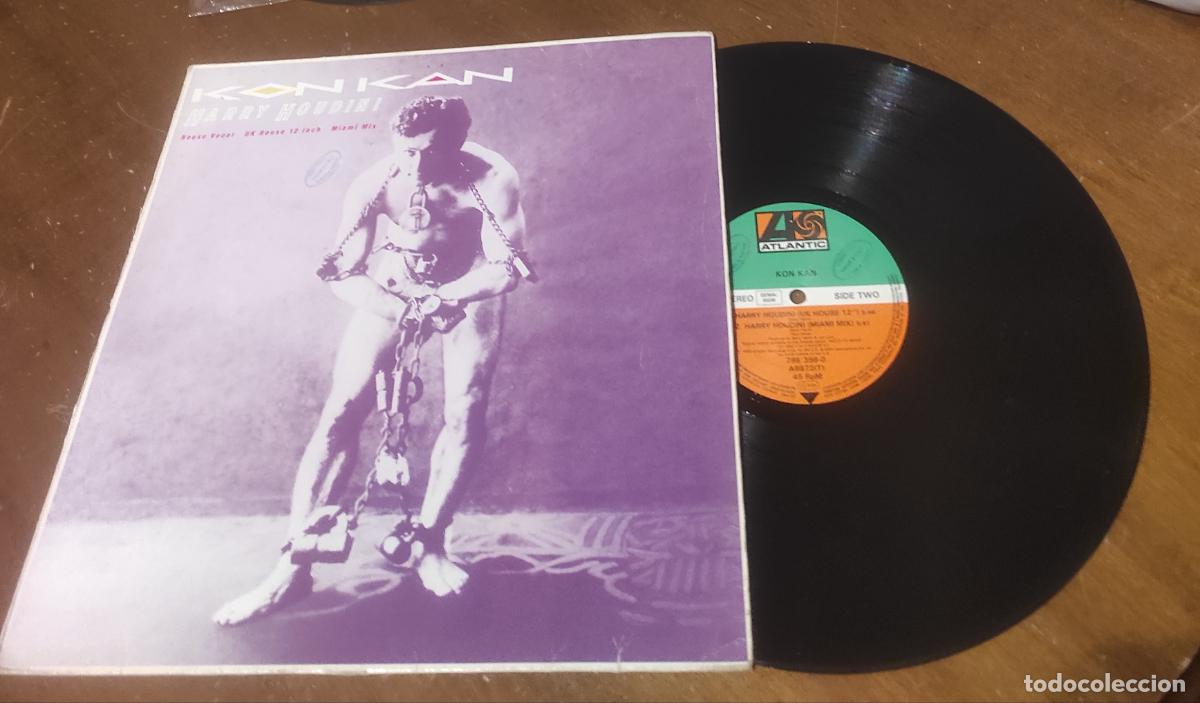 Discos de vinilo: KON KAN / HARRY HOUDINI / MAXI- - Foto 1