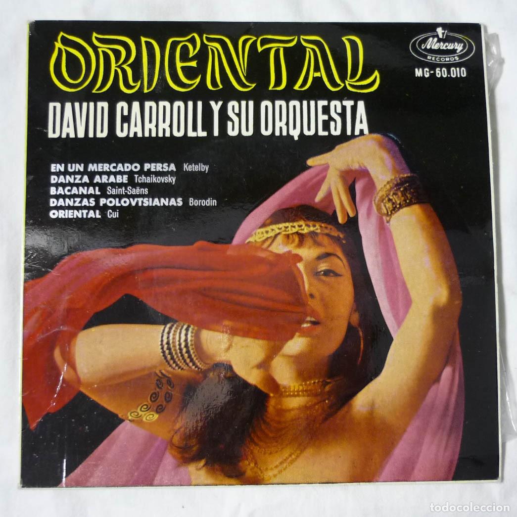 Discos de vinilo: Ep vinilo Oriental David Carroll y su orquesta - Foto 1