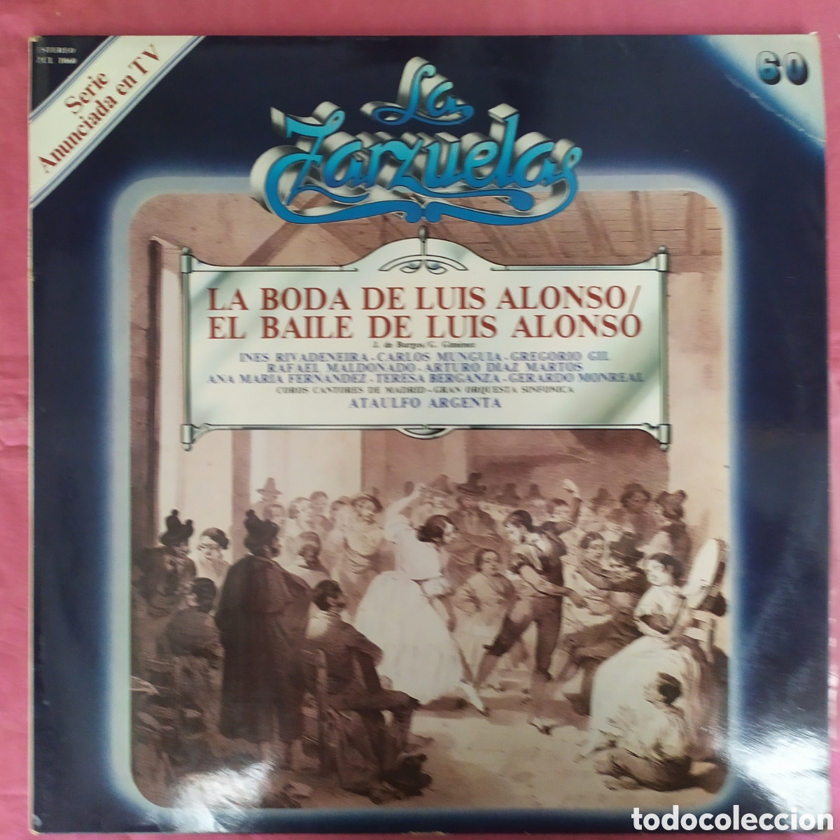 Discos de vinil: La Zarzuela Vol. 80 - La Boda de Luis Alfonso