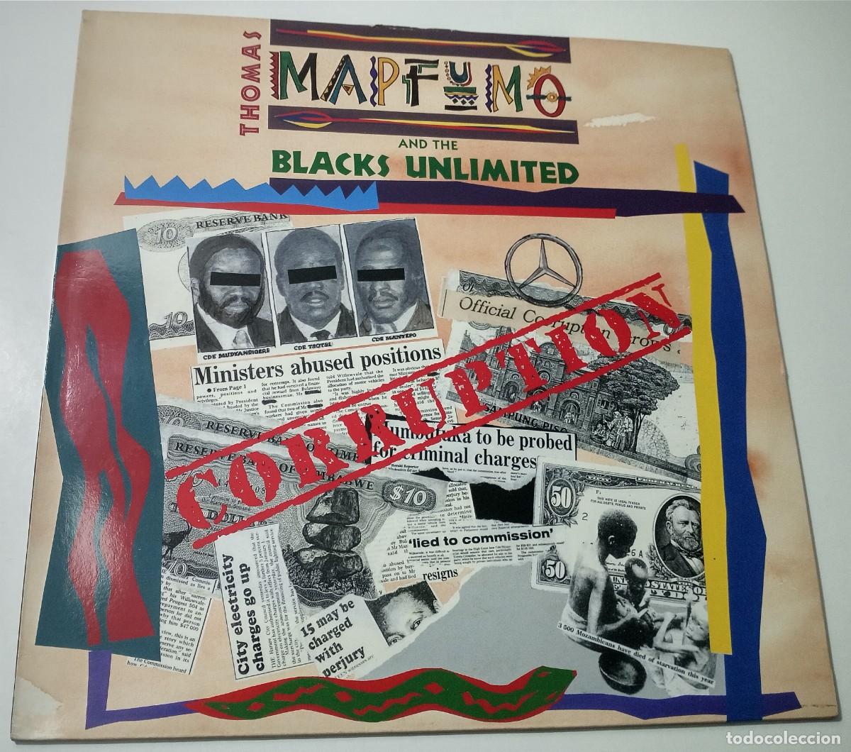 Discos de vinilo: Thomas Mapfumo and The blacks unlimited &lrm;&ndash; Corruption - Foto 1