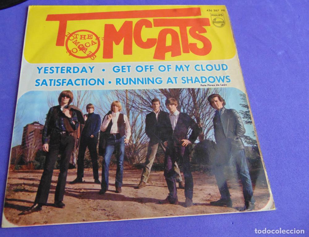 Discos de vinilo: The Tomcats &ndash; Yesterday + 3 - EP PHILIPS 1966 - Foto 1