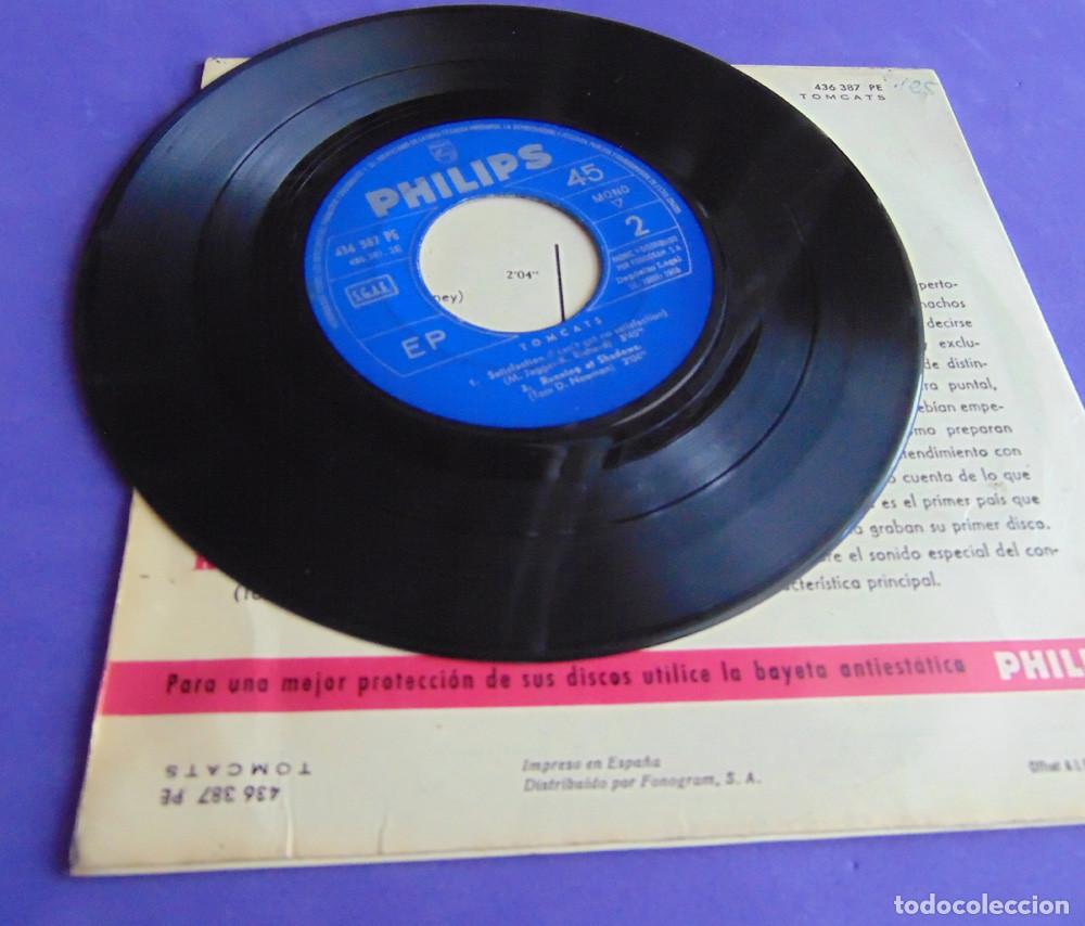 Discos de vinilo: The Tomcats &ndash; Yesterday + 3 - EP PHILIPS 1966 - Foto 3