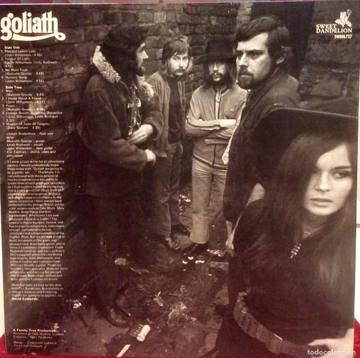 Discos de vinilo: GOLIATH ///2012 UK Mint - Foto 3