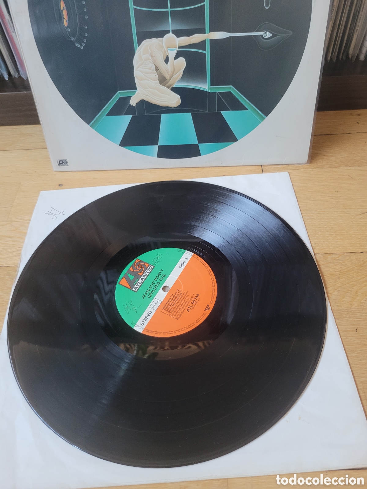 Discos de vinilo: Jean-Luc Ponty Civilized Evil lp. - Foto 3