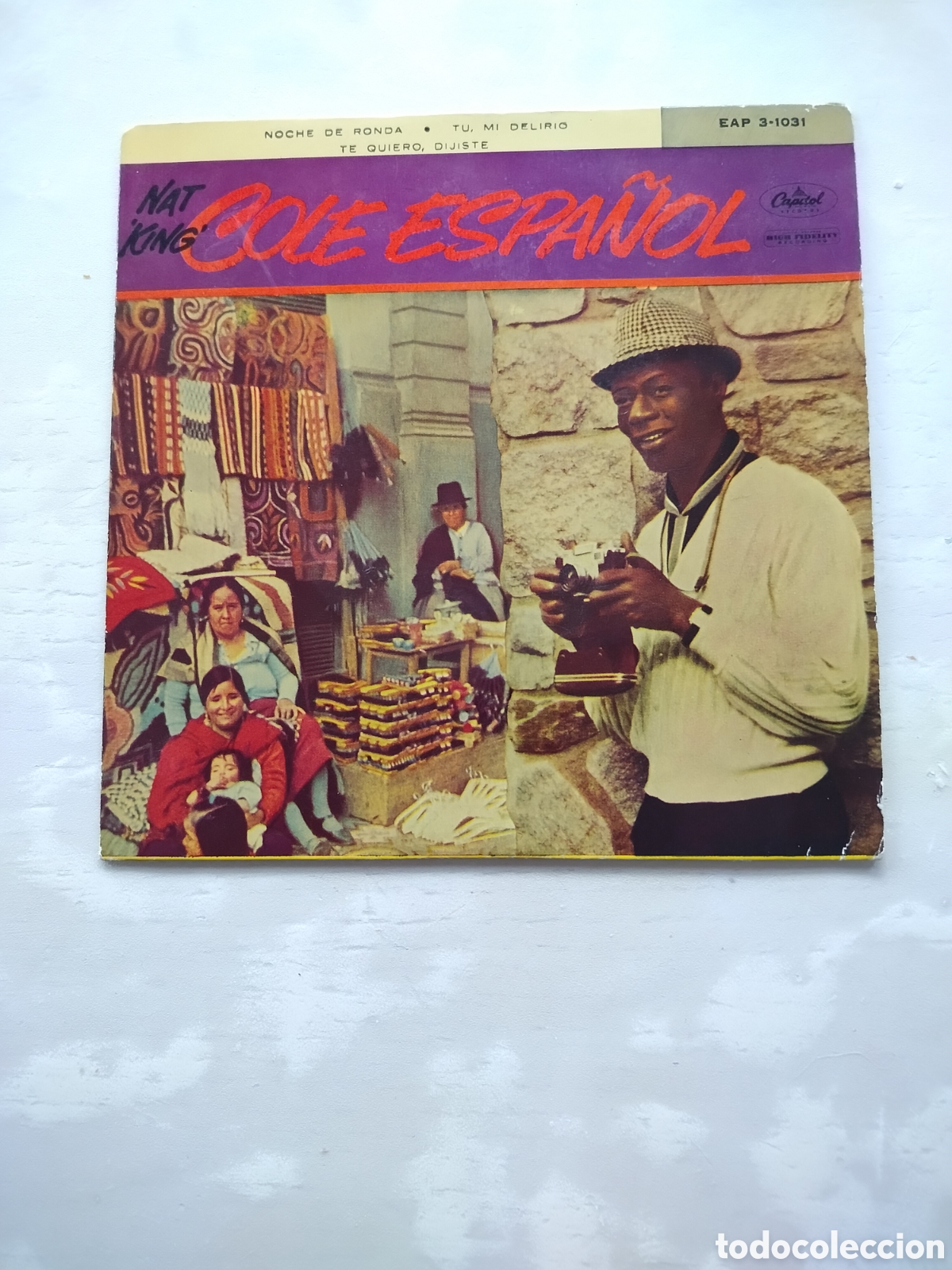 Discos de vinilo: EP Nat King Cole en Espa&ntilde;ol - Foto 1