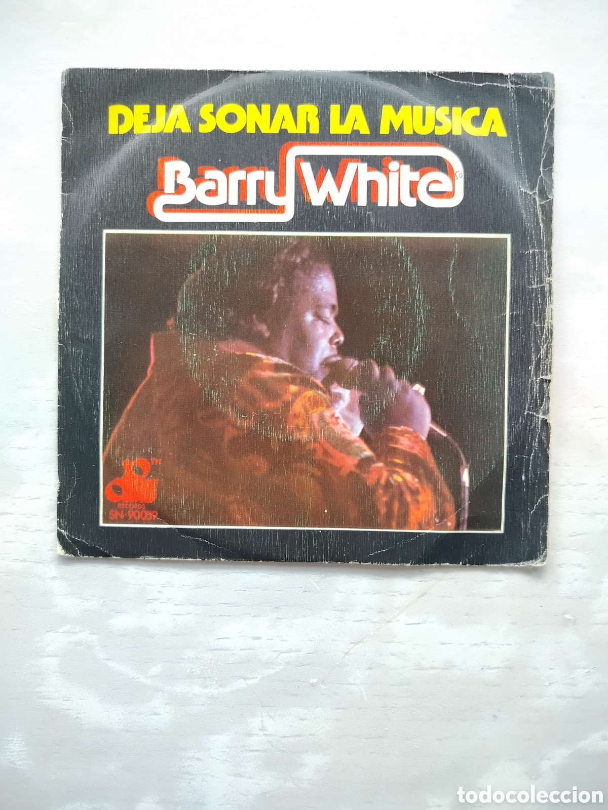 Discos de vinilo: Single Barry White 1975 - Foto 1