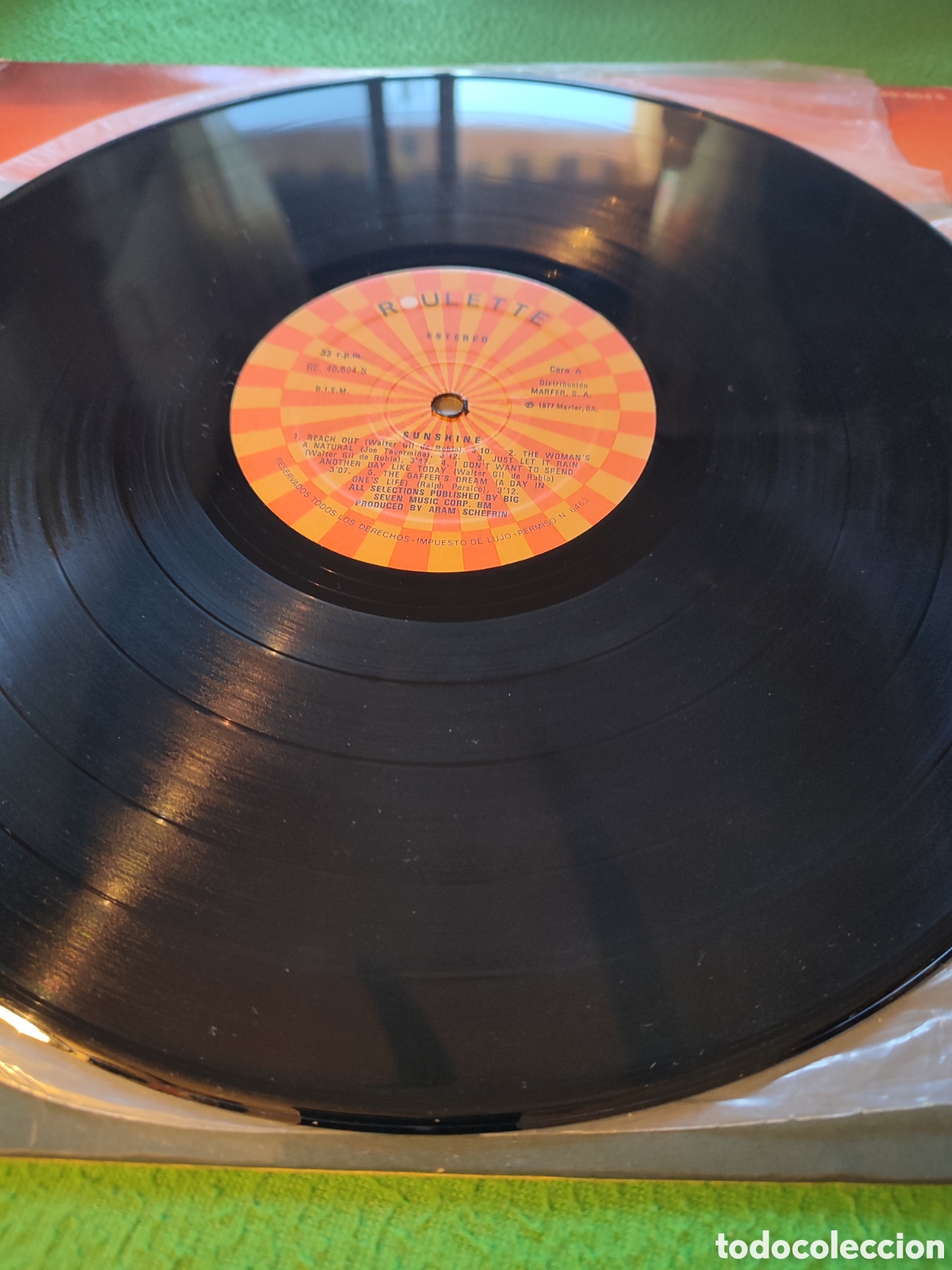 Discos de vinilo: Sunshine - Sunshine vinilo Lp 1977 - Foto 3