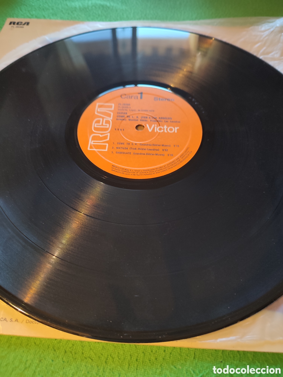 Discos de vinilo: Caviar - Come to L. A - vinilo LP - Foto 3