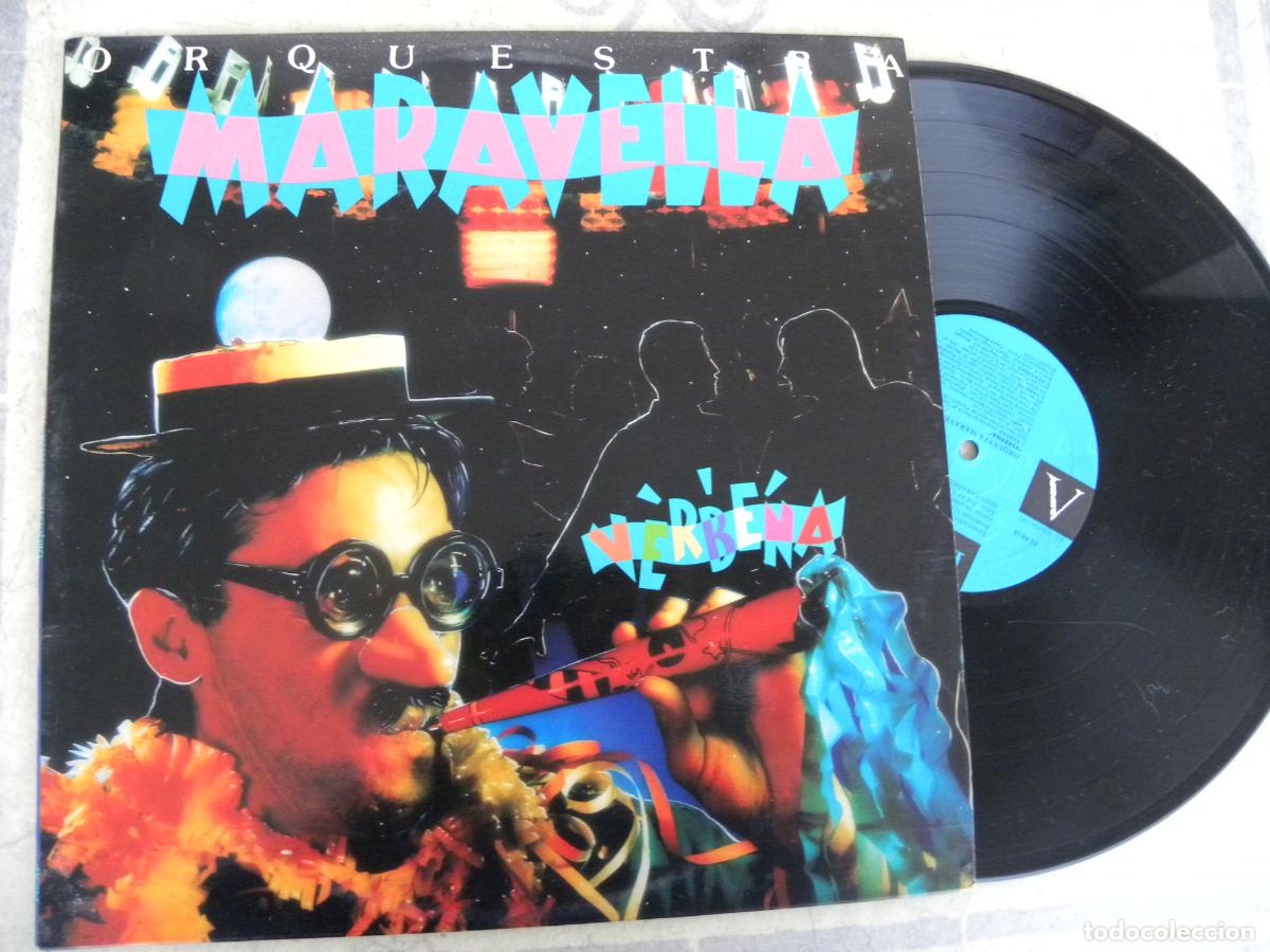 Discos de vinilo: ORQUESTA MARAVELLA -VERBENA -LP 1992 - Foto 1