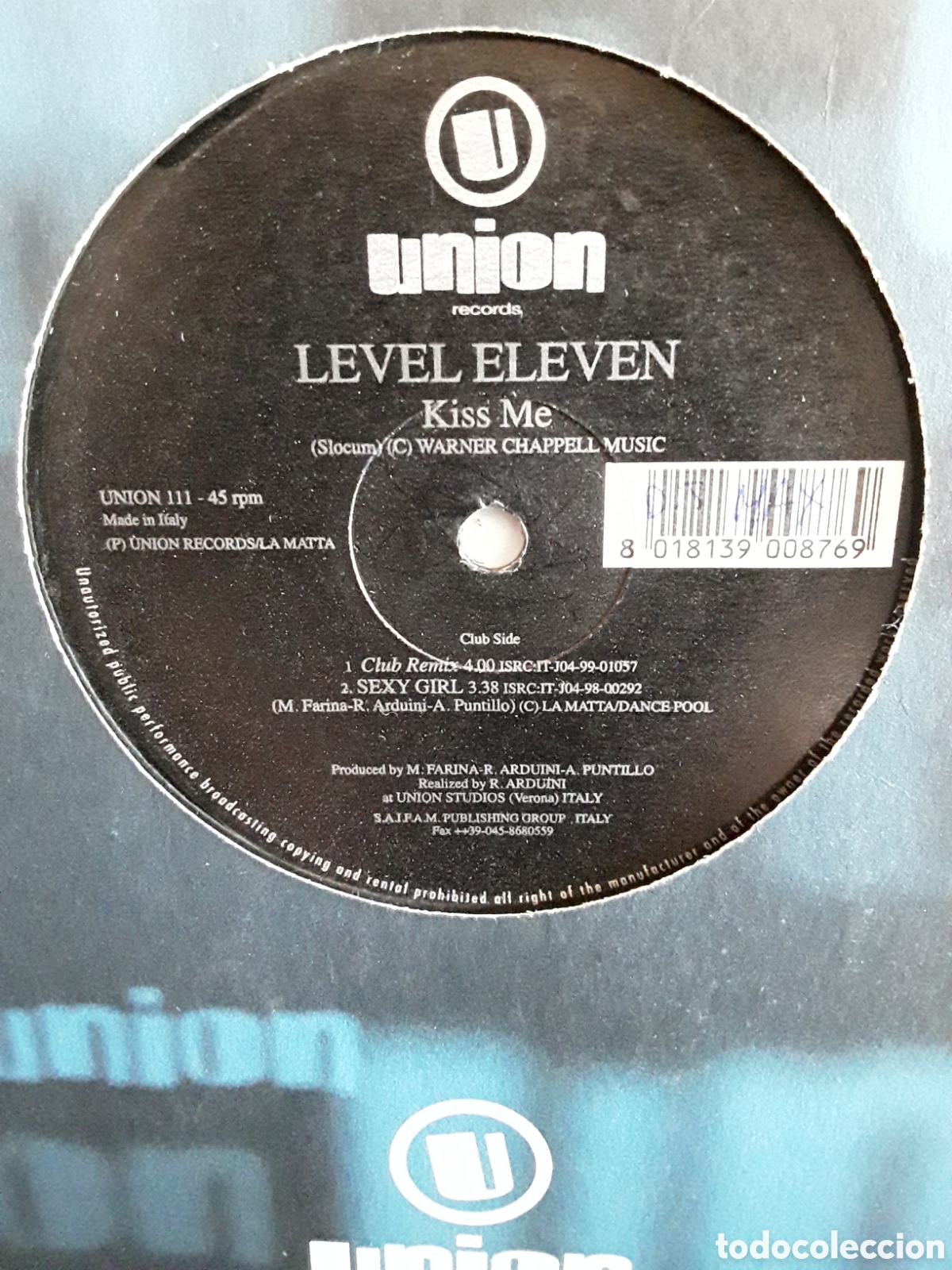 Discos de vinilo: Level Eleven &lrm;&ndash; Kiss Me - Foto 2