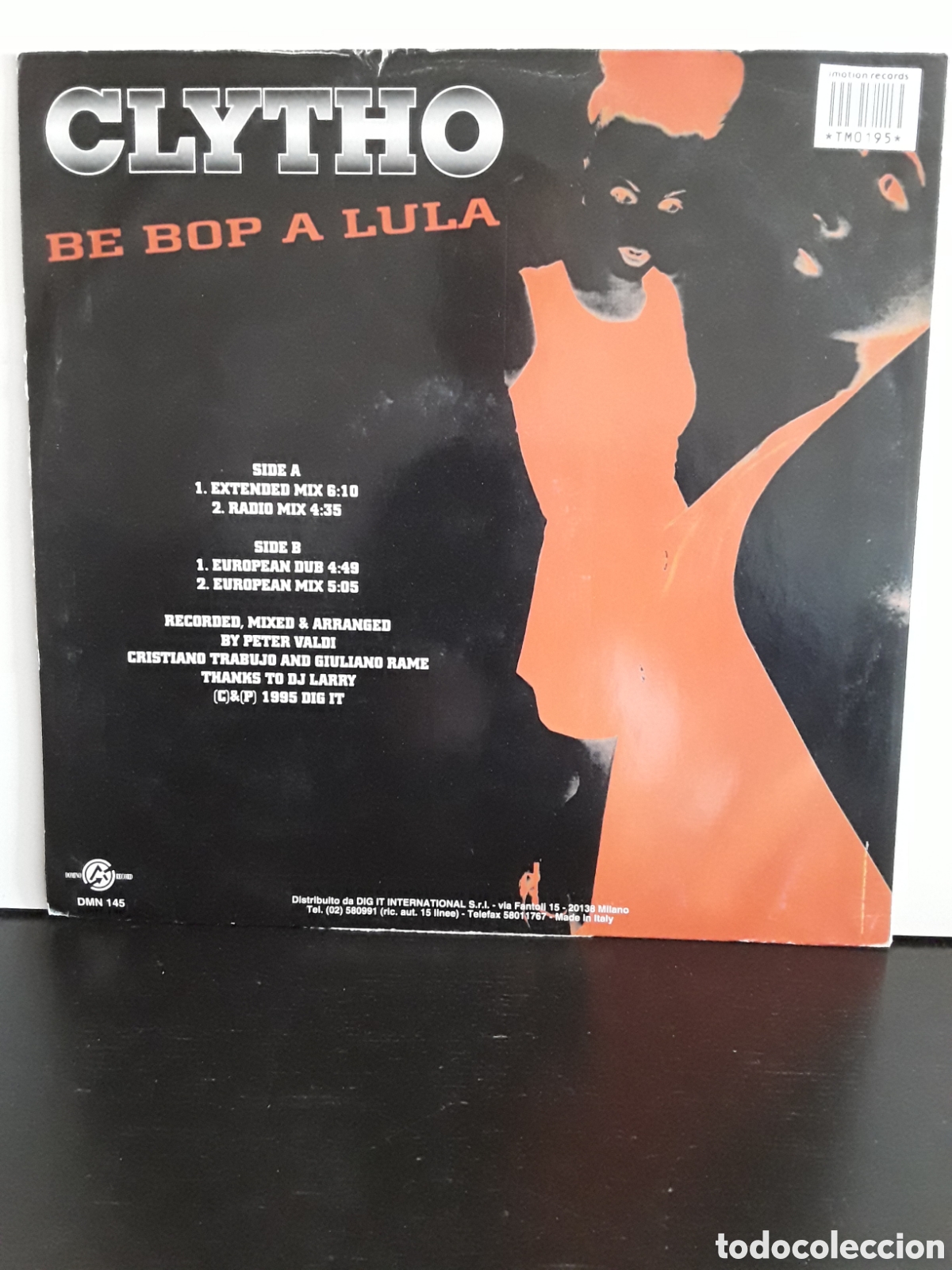 Discos de vinilo: Clytho &lrm;&ndash; Be Bop A Lula - Foto 2
