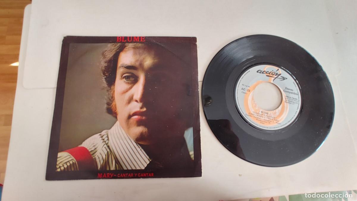 Discos de vinilo: BLUME-SINGLE MARY-Cantar y Cantar - Foto 1