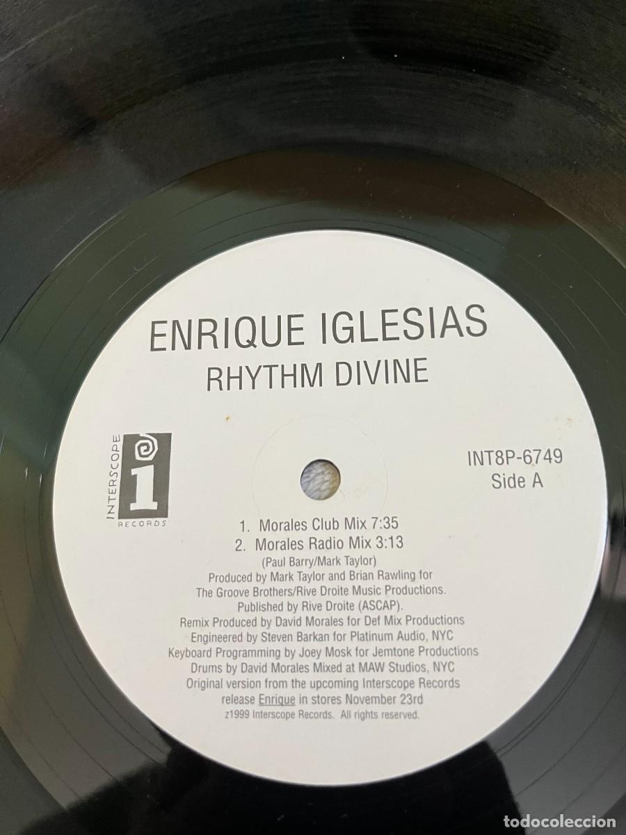 Discos de vinilo: Enrique Iglesias Rhythm Divine - Foto 3