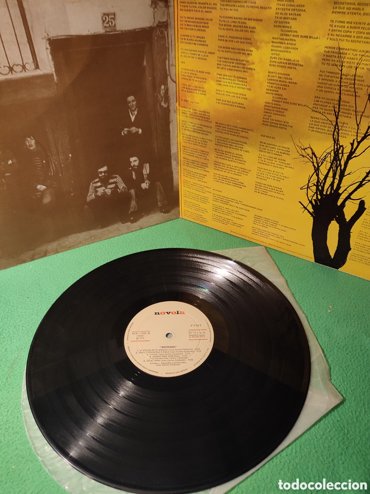 Discos de vinilo: Mocedades - El color de tu mirada - Foto 2