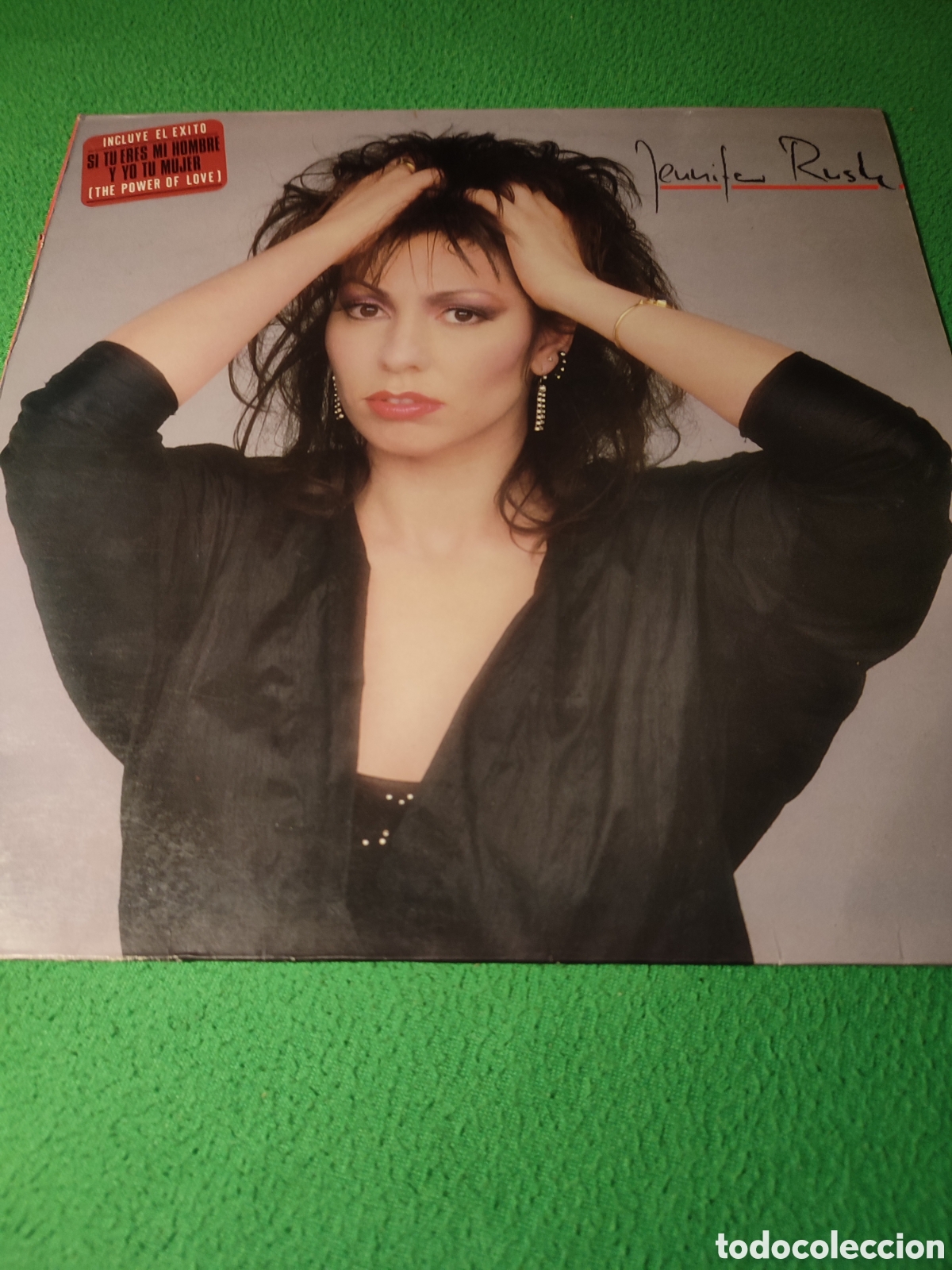 Discos de vinilo: Jennifer Rush - Si t&uacute; eres mi hombre.... - Foto 1